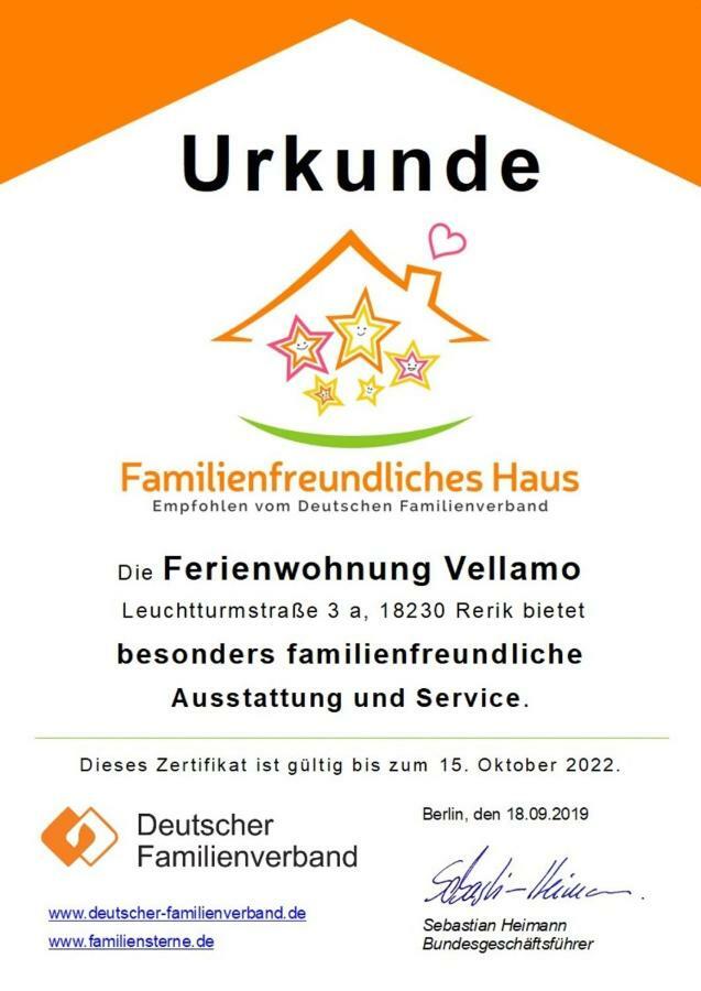 Ferienwohnung Vellamo 奥斯特巴德里克 外观 照片